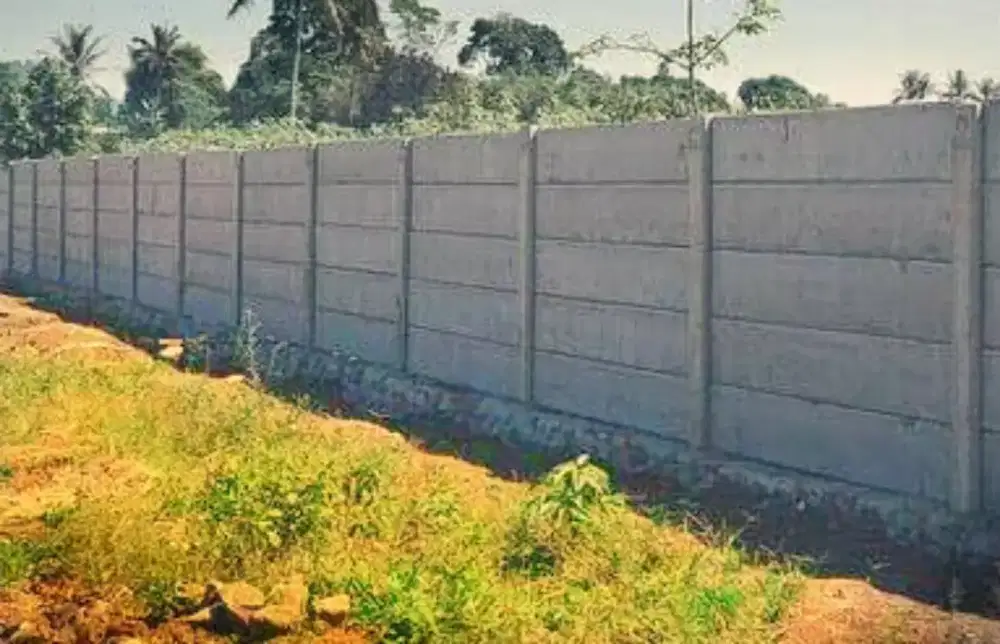 Pagar beton panel/  precast