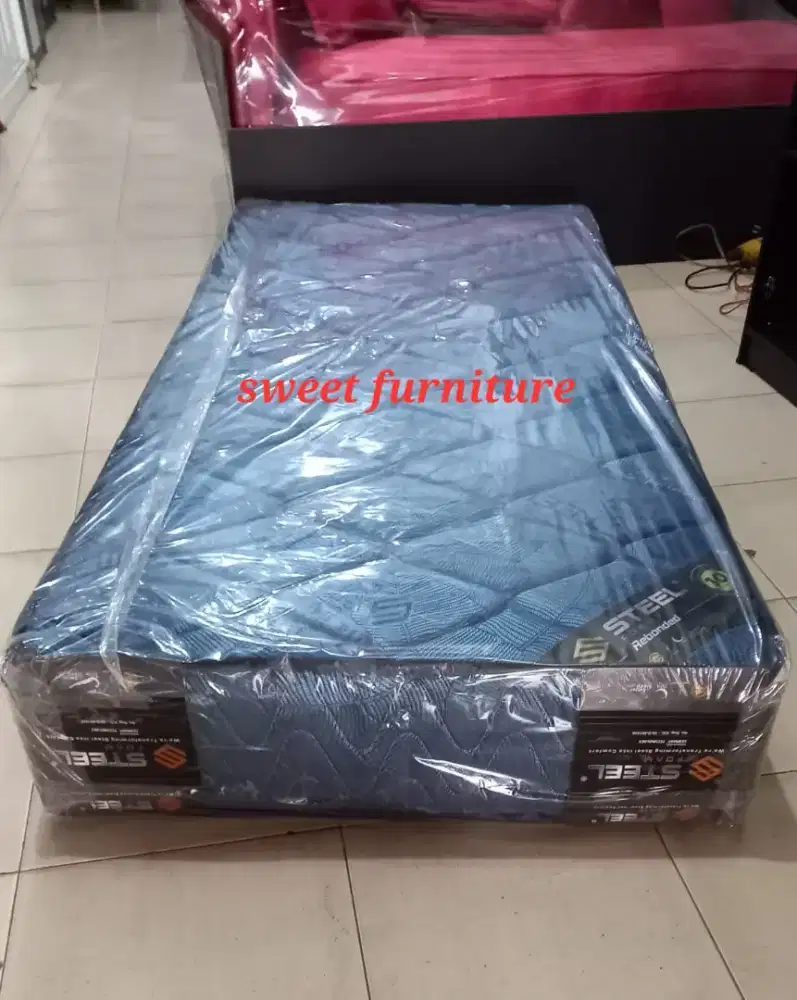 Kasur busa Steel Rebonded ukuran 90x200x25 cm