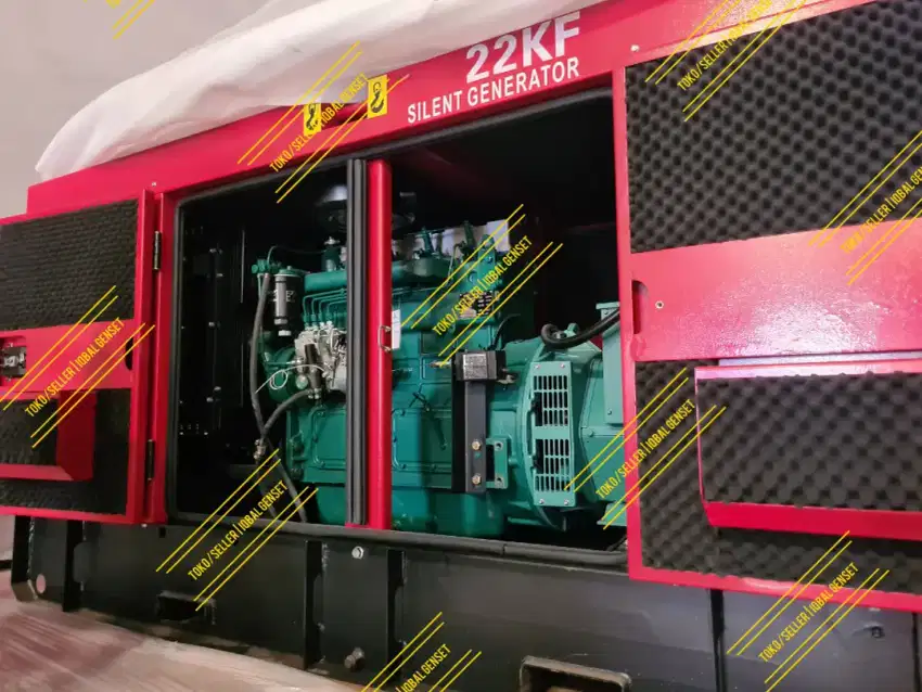 Genset 20 kVA Silent Baru Kofo Garansi