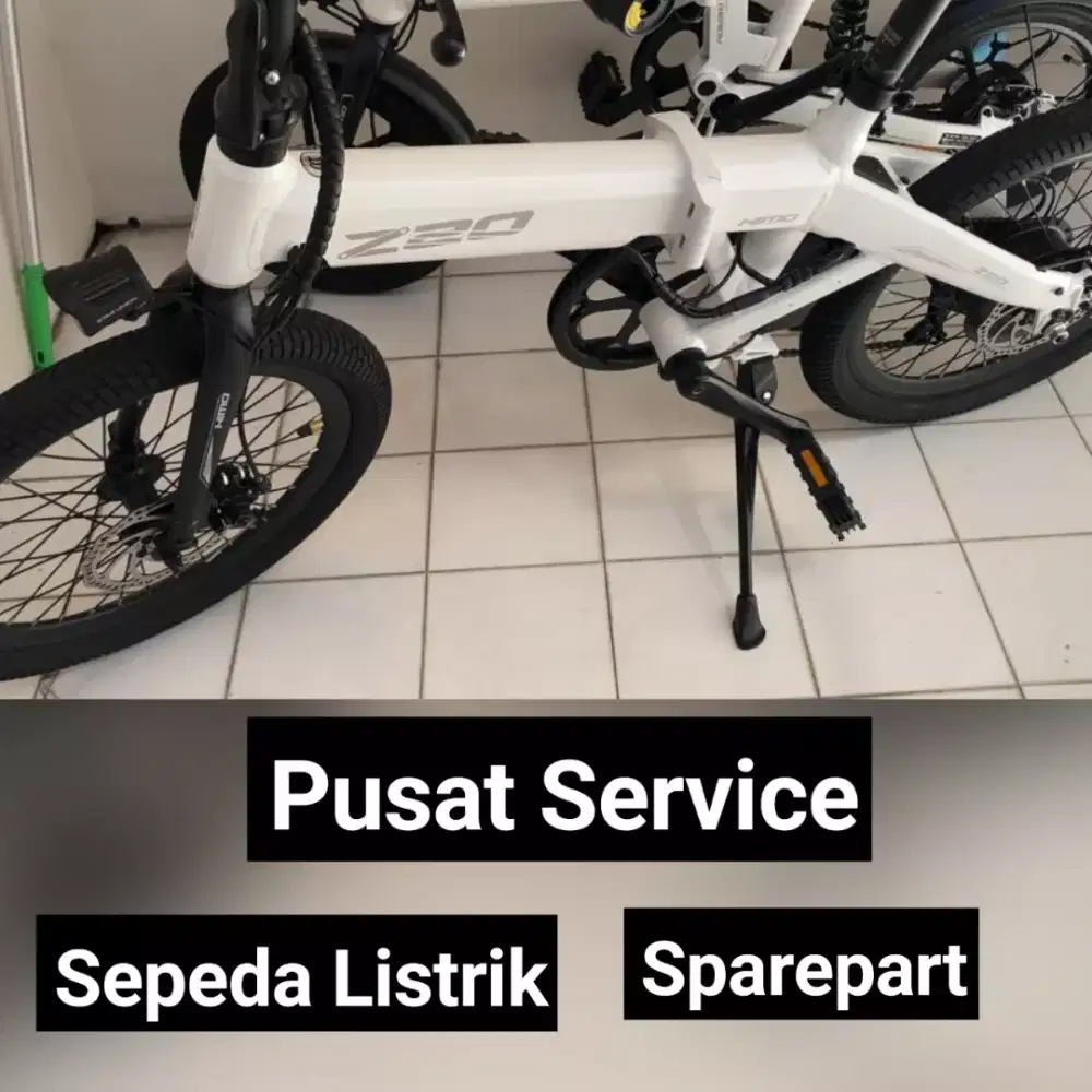 Sepeda listrik sparepart bengkel service