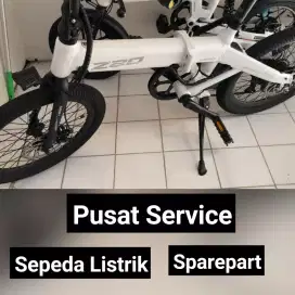 Sepeda listrik sparepart bengkel service