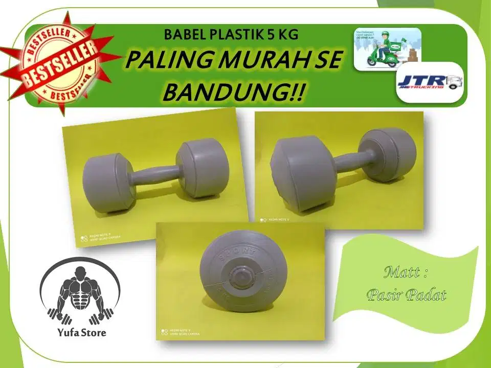 BARBEL DUMBELL 5 KG