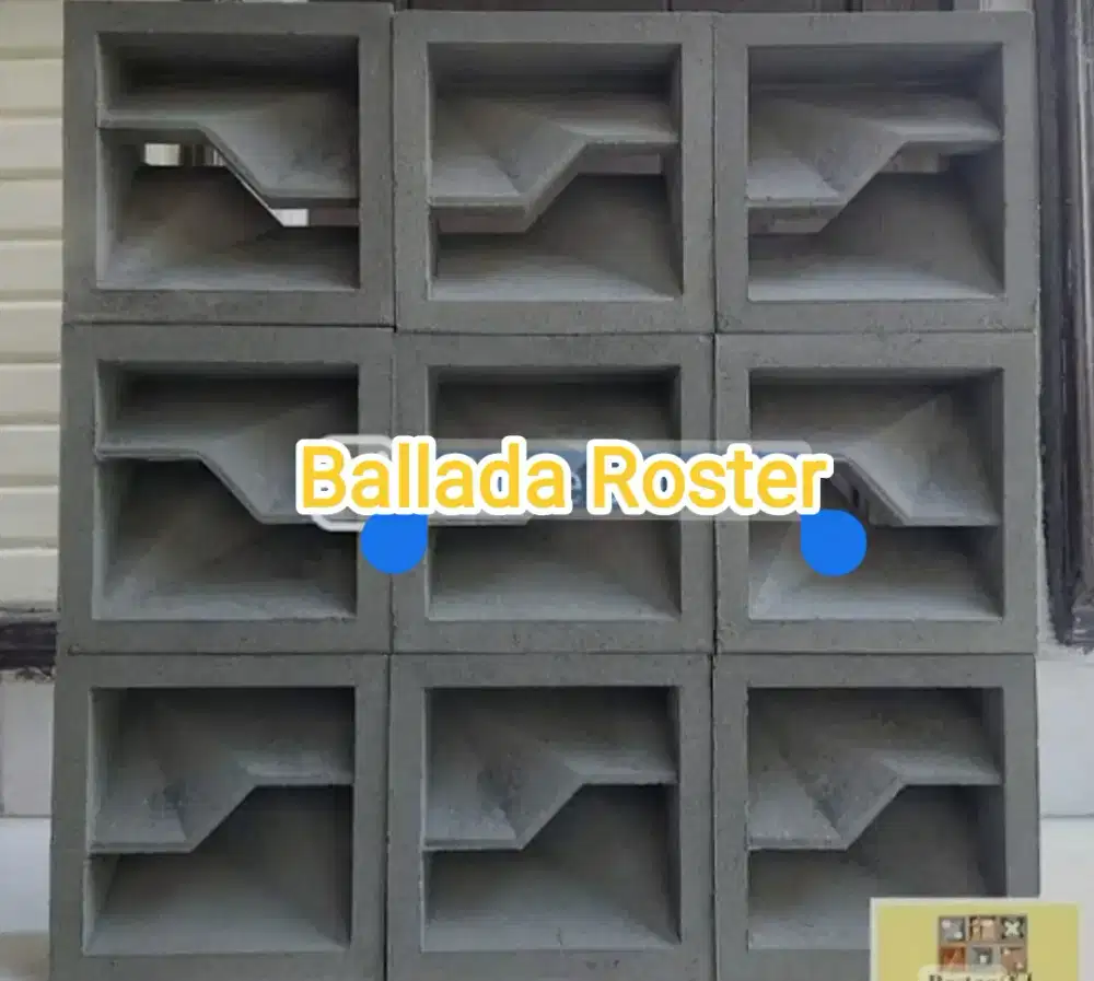 Jual roster beton minimalis, jual roster beron murah