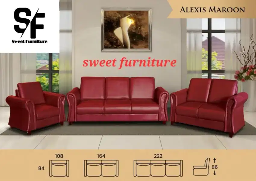 Sofa Capital Alexis by Titov garansi 2 tahun