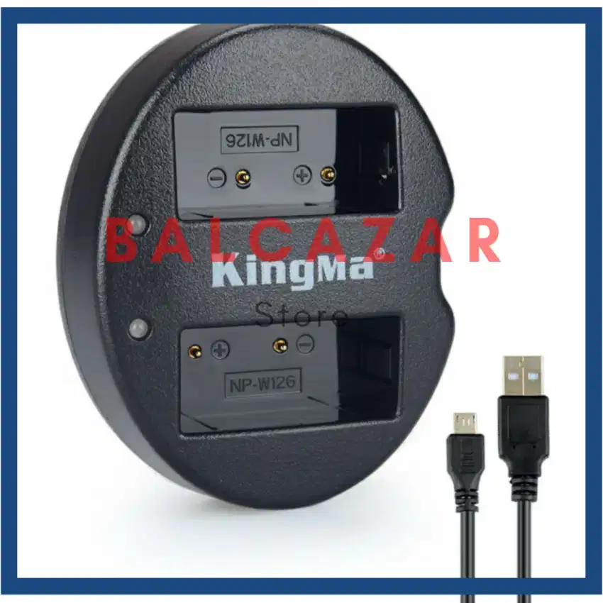 Kingma Charger Baterai 2 Slot Canon 1100D 1200D 1300d- LP-E10 LPE10