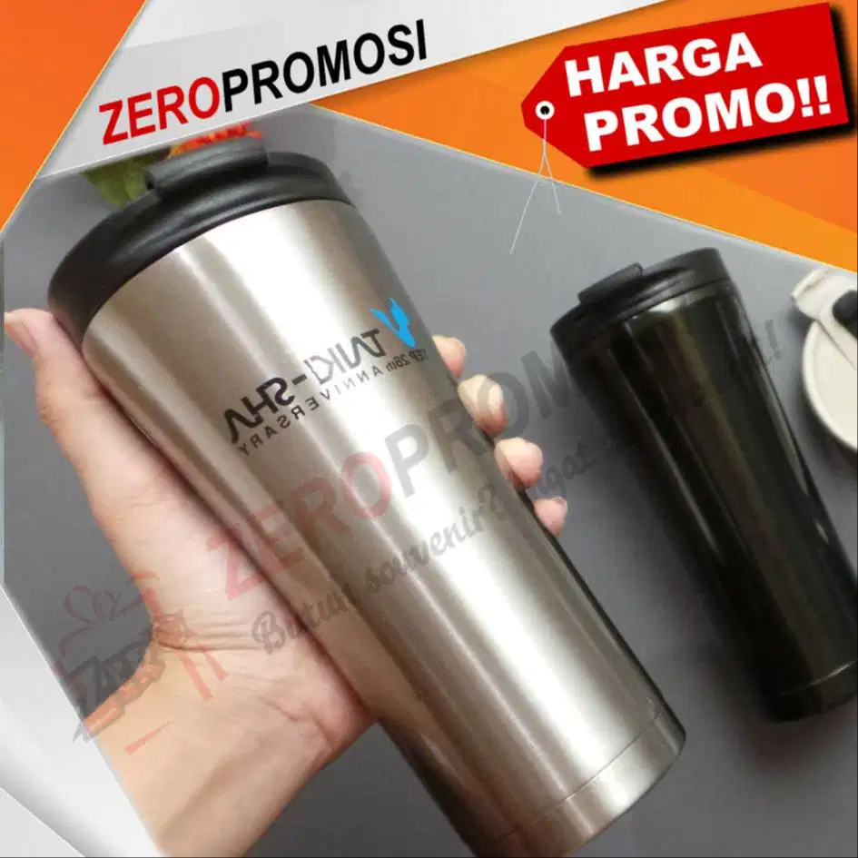 VACUUM TUMBLER GELAS MUG COFFEE PANAS DINGIN - BT07