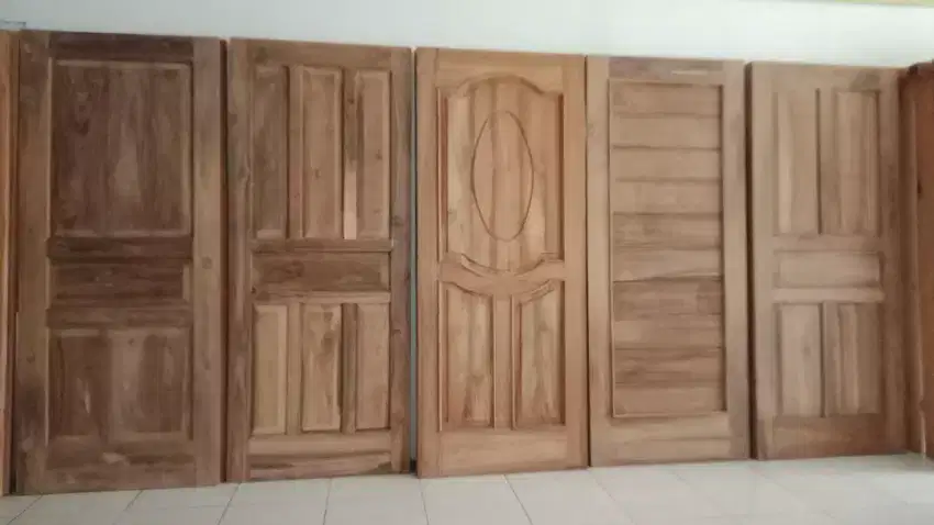 pintu jati ready stok