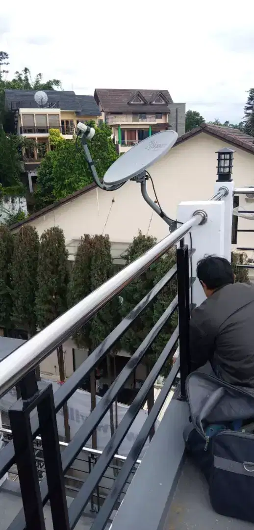 Menerima pasang & service Parabola KVISION