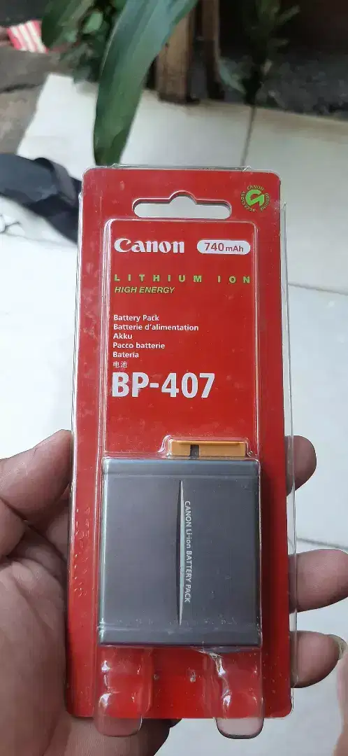 Baterai canon BP 407