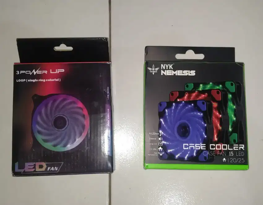 Kipas pendingin CPU komputer Led