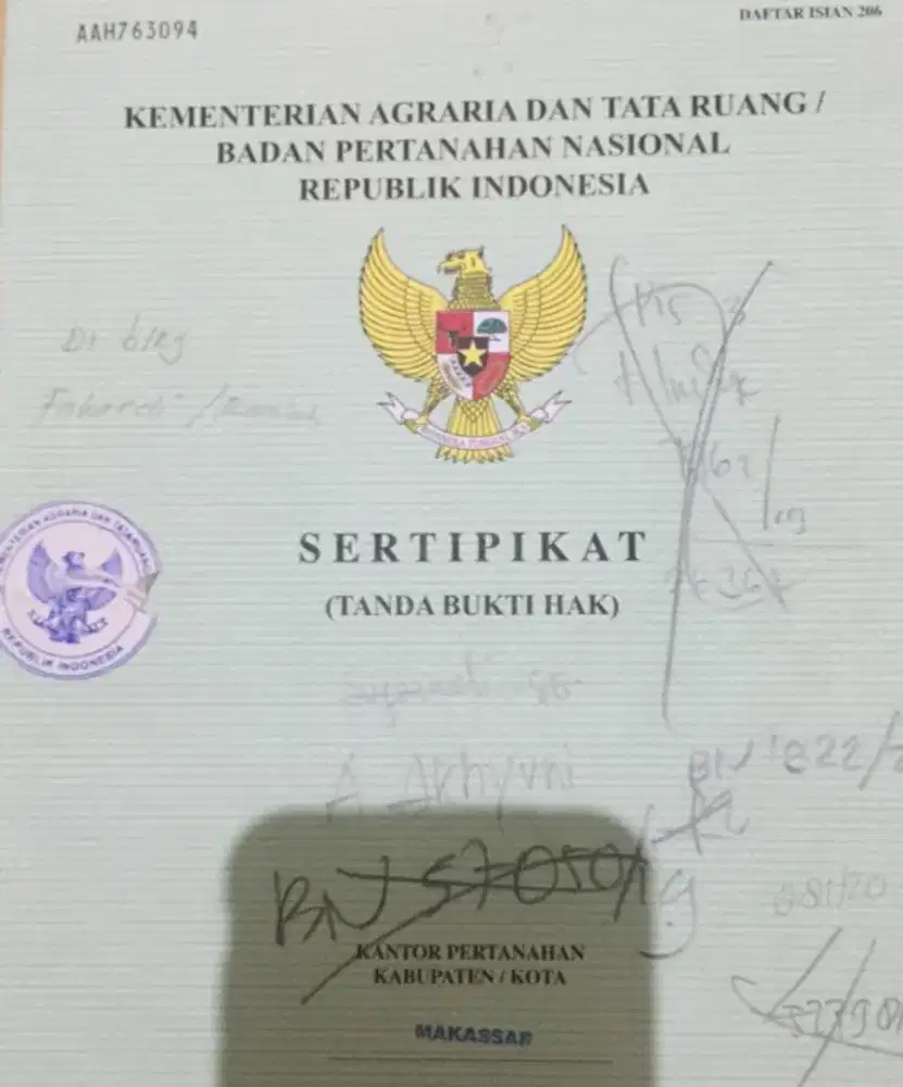 Dijual tanah dan rumah kos