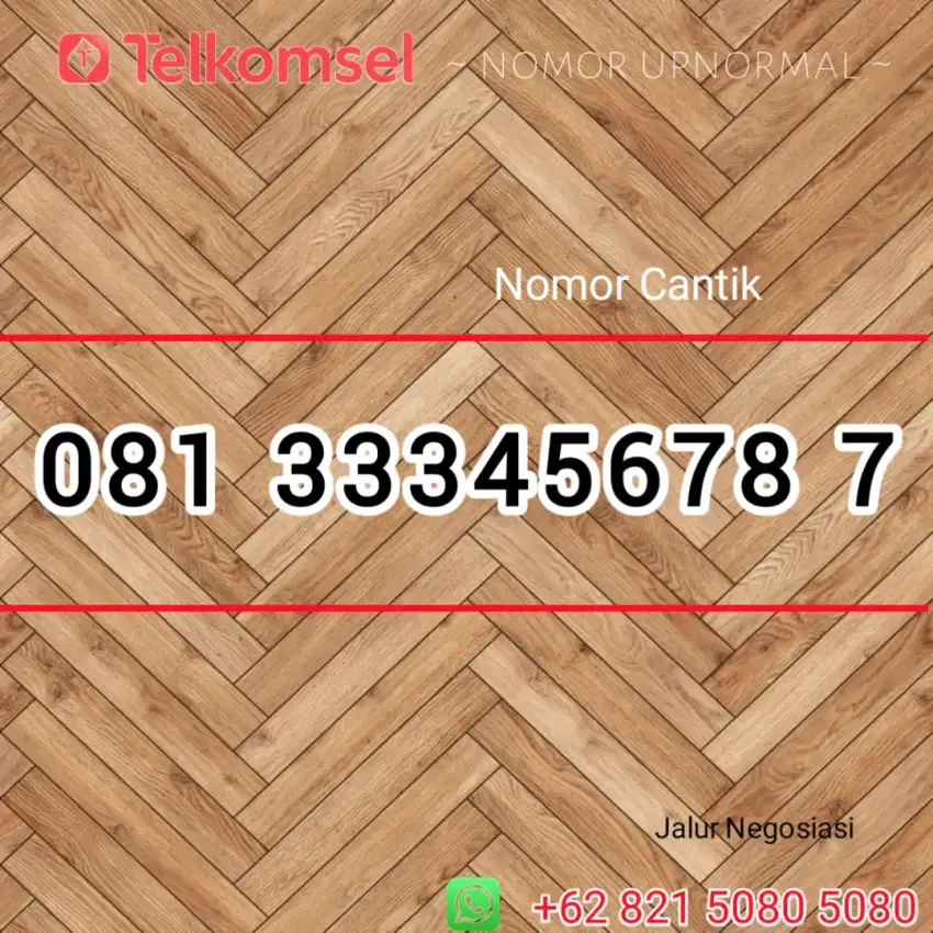 NOMOR CANTIK SUPER SIMPATI 3456787