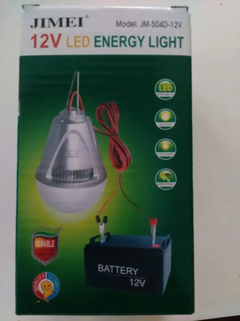 Lampu  JIMEI,   12 V  LED  -  7 Watt.