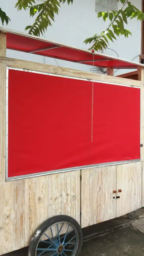 Krey/tirai kain waterproof