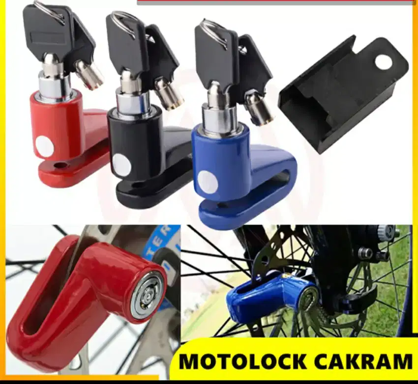 Gembok cakram disc brake motor sepeda