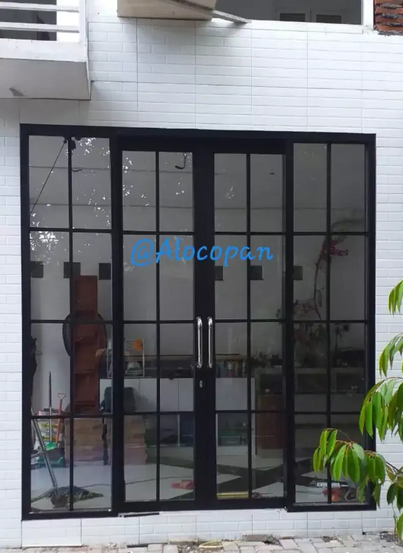 Kusen Aluminium,pintu , jendela alumunium,partisi ,ACP, PVC,kitchenset