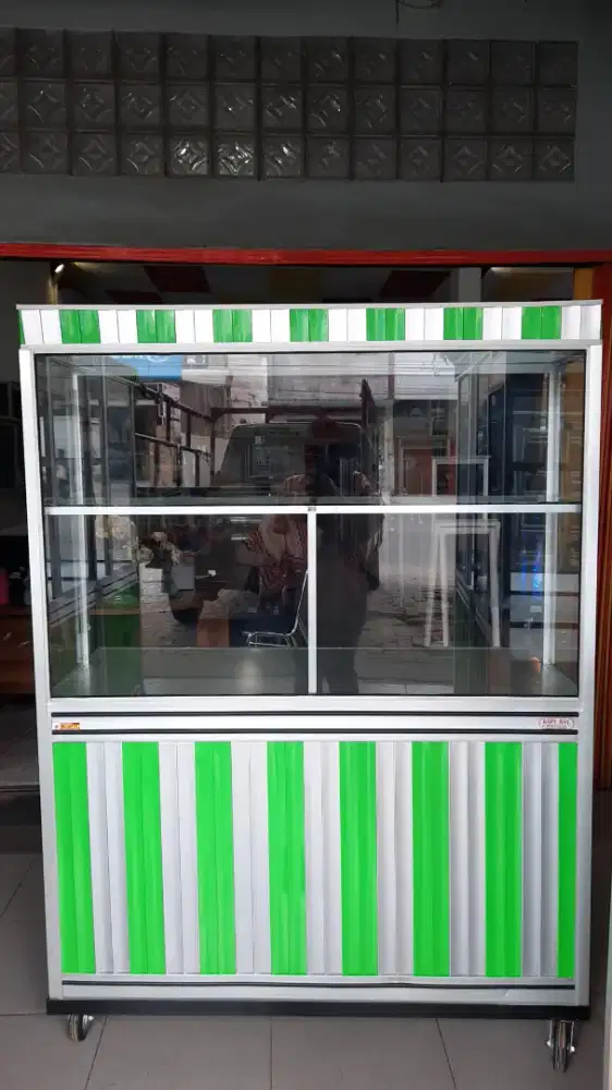 Steling utk Jualan Nasi 120x50x165