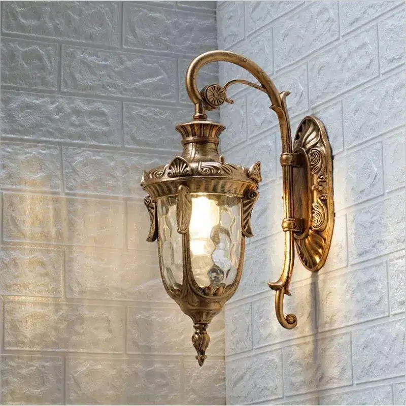 Lampu hias pilar pagar klasik