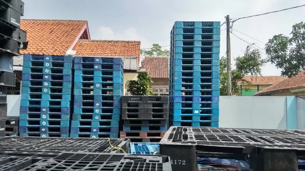 Jual beli palet plastik bekas dan baru semua ukuran harga murah