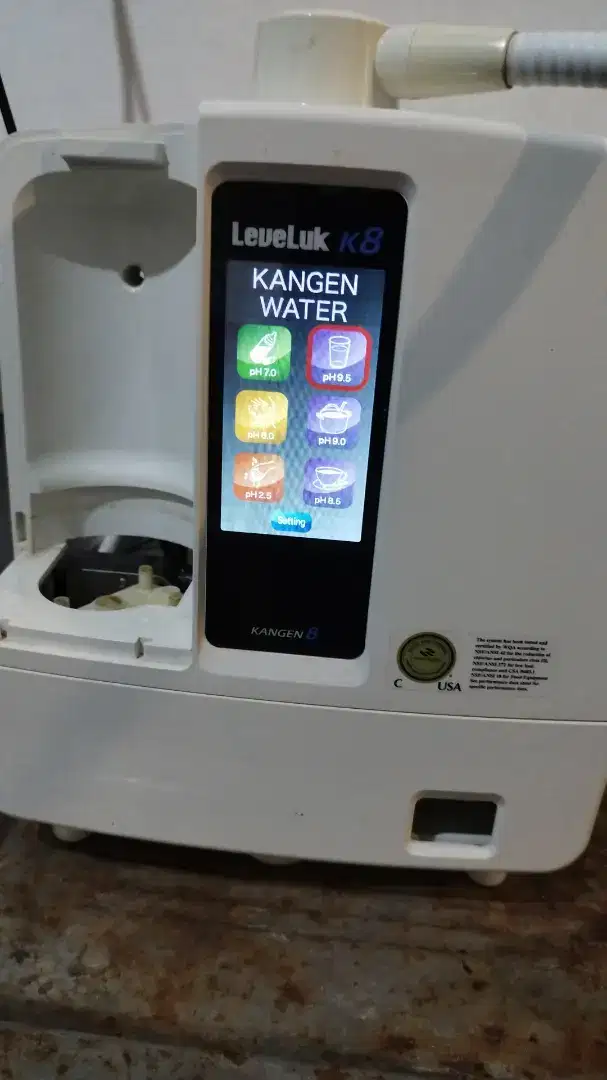 Deep clean kangen water BKN Xpres jd lbh bersih