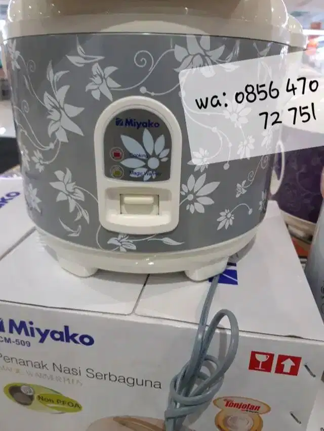 Rice Cooker Miyako Magicom Mcm 528