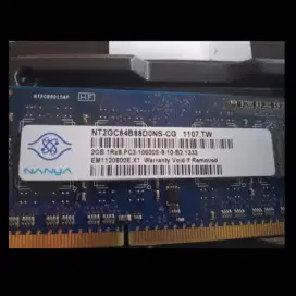 RAM LAPTOP DDR3 2 Gb PC10600