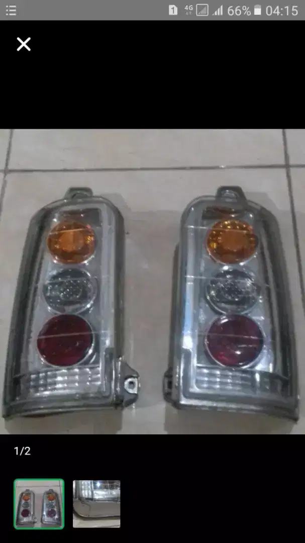 Lampu belakang Toyota Kijang thn1997-2000, bekas pakai