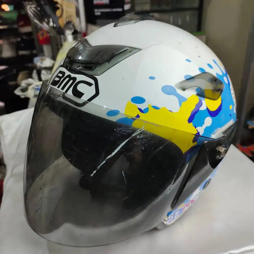 Helm BMC Helmet Motor Doraemon Size:S (Buat Anak Umur 8-10thn)