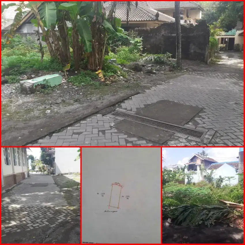Jual Tanah di Plemburan Dekat Masjid