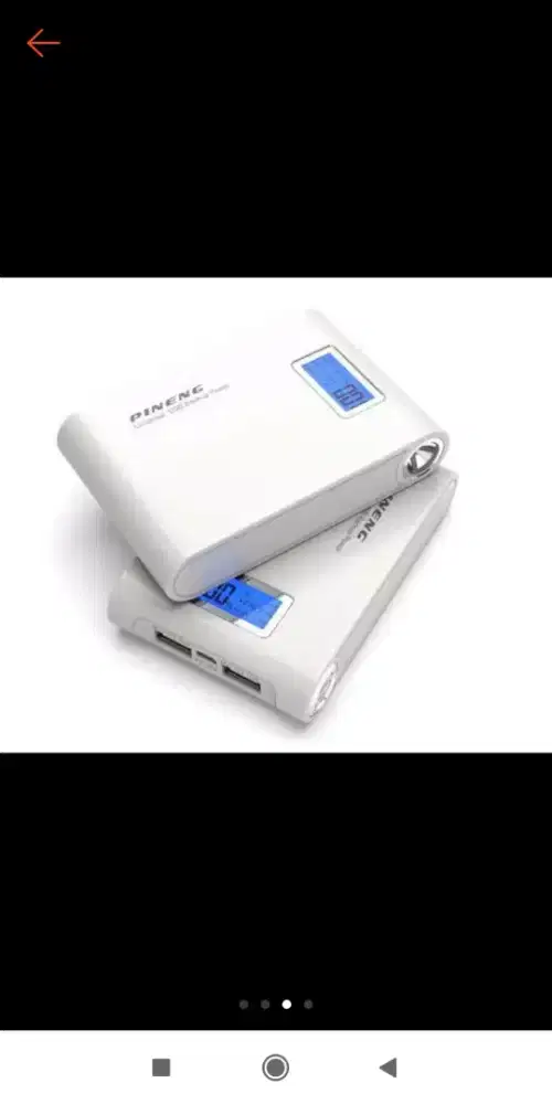 Pineng Powerbank 10000 mah Putih