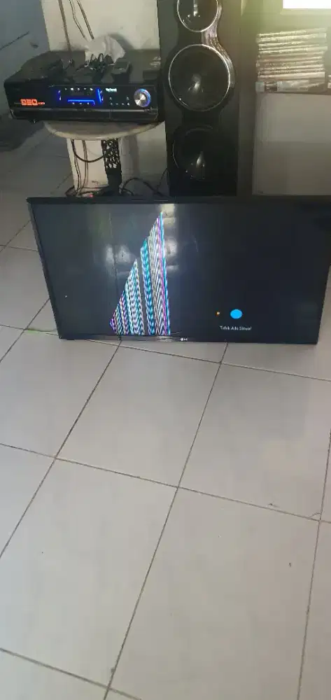 Mesin tv led LG rusak layar