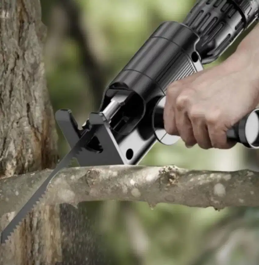 (KRANGGAN TEKNI)adaptor jigsaw konverter bor jadi reciprocating