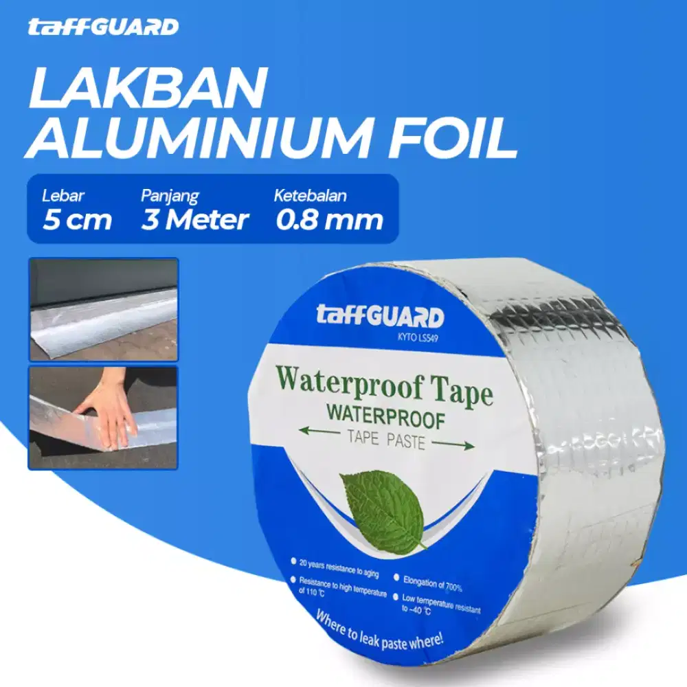 Lakban Aluminium Foil 5cm 3m
