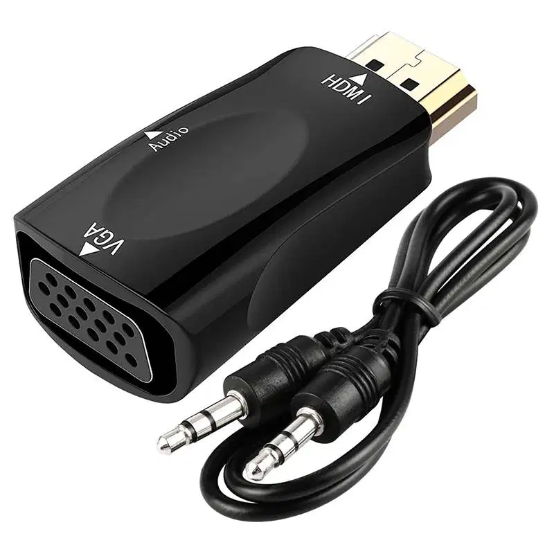 Converter Adapter HDMI Male to VGA Female Audio