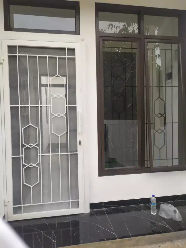 Pintu tralis pagar balkon reling kanopy dll