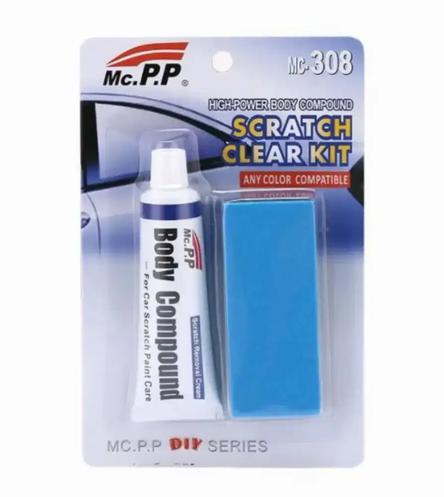 Body compound penghilang baret mobil motor