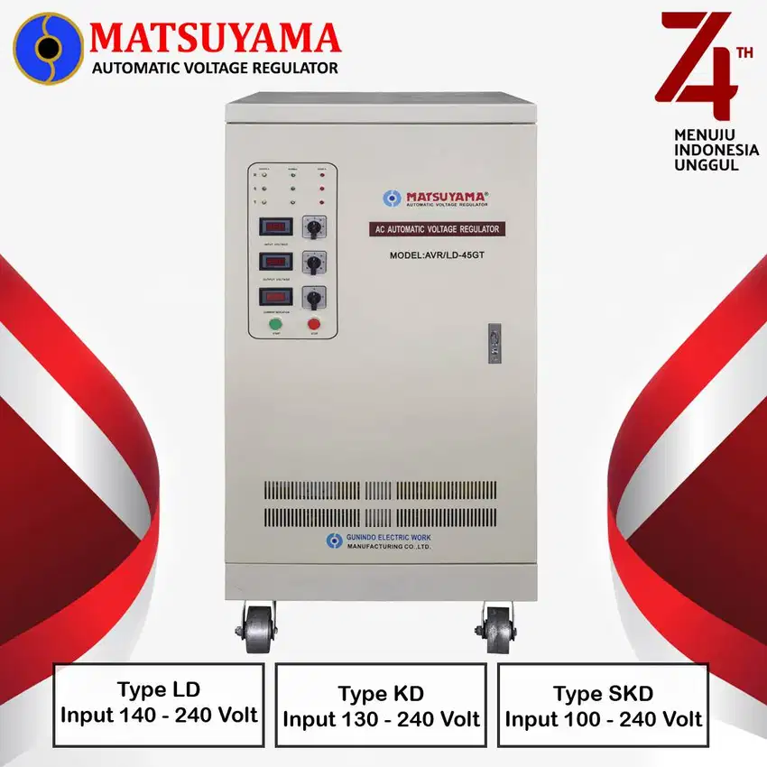 Jual Stabilizer 45KVA 3Phase