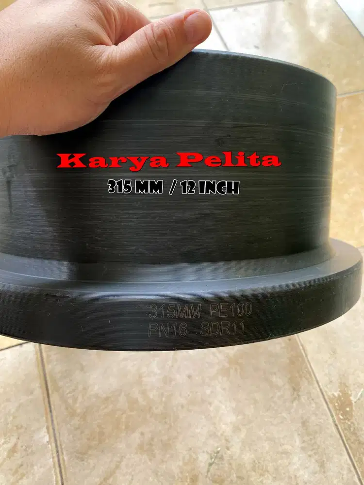stub end hdpe 315 mm (12 inch) pn 16 sdr 11