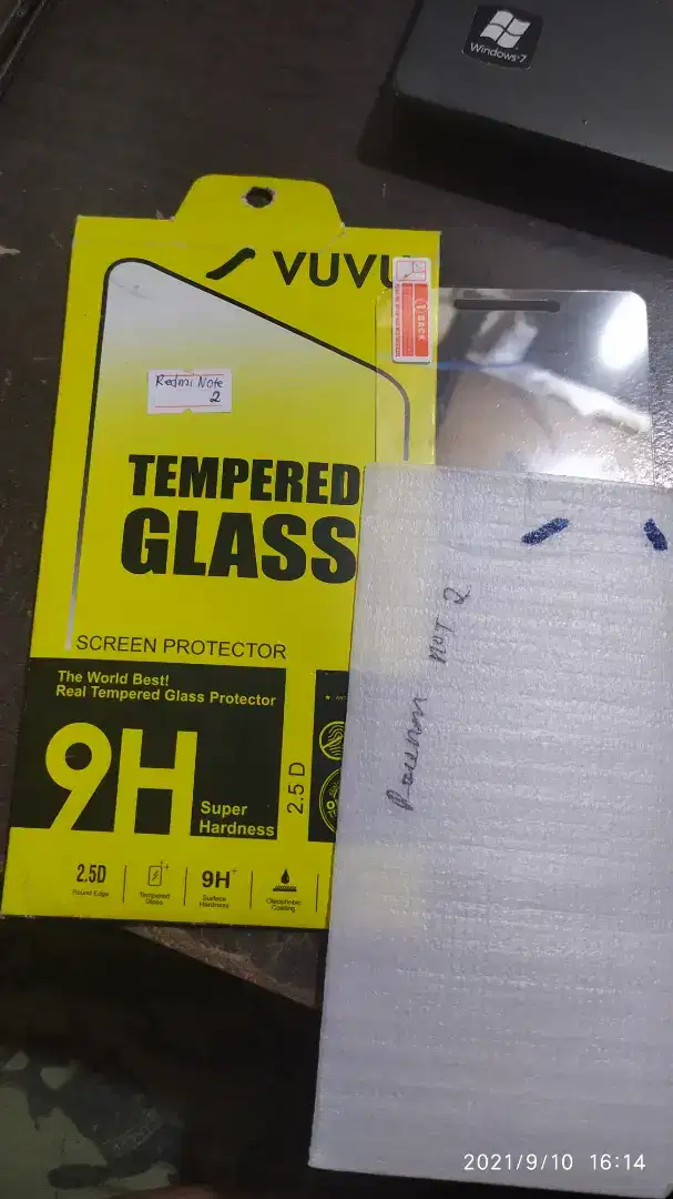 Tempered Glass Bening Redmi Note 2