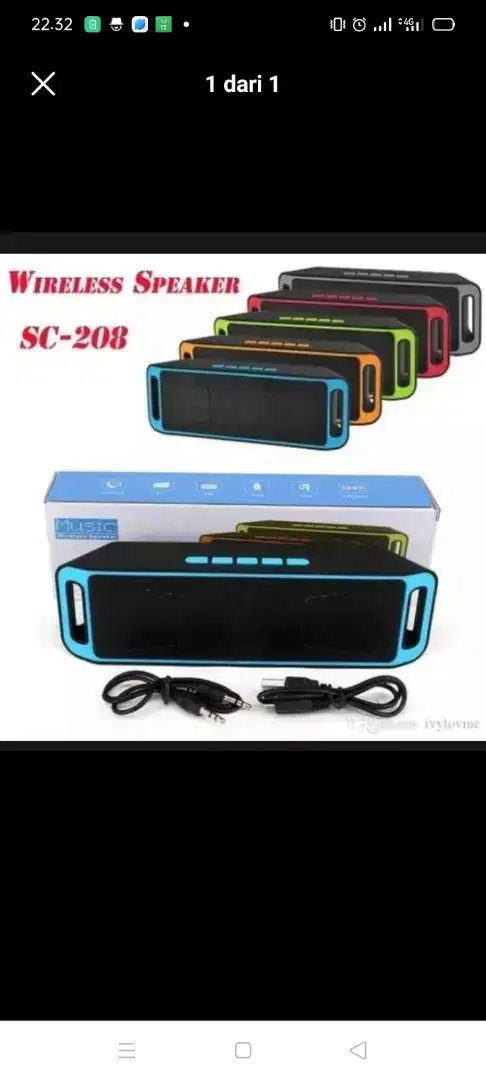 Speaker aktif bluetooth