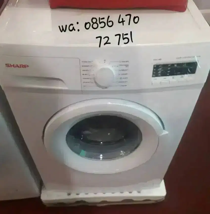 Mesin Cuci Sharp 8 Kg Front Loading