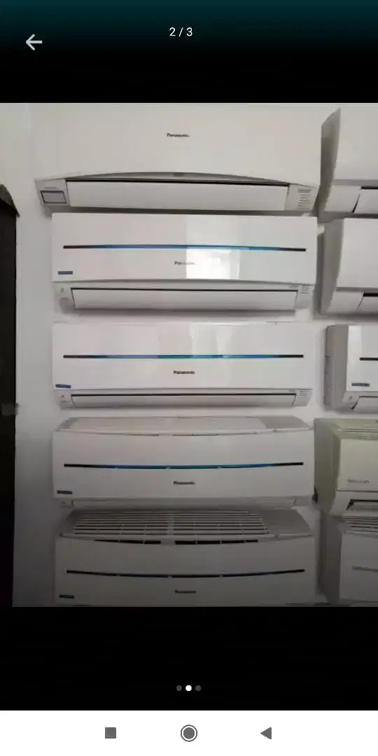 AC SPLIT PANASONIC 0.5PK - 2PK BERGARNSI