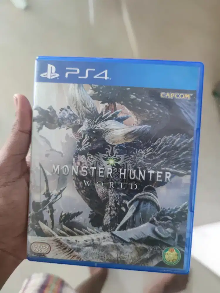 Dijual BD/KASET PS4 MONSTER HUNTER WORLD