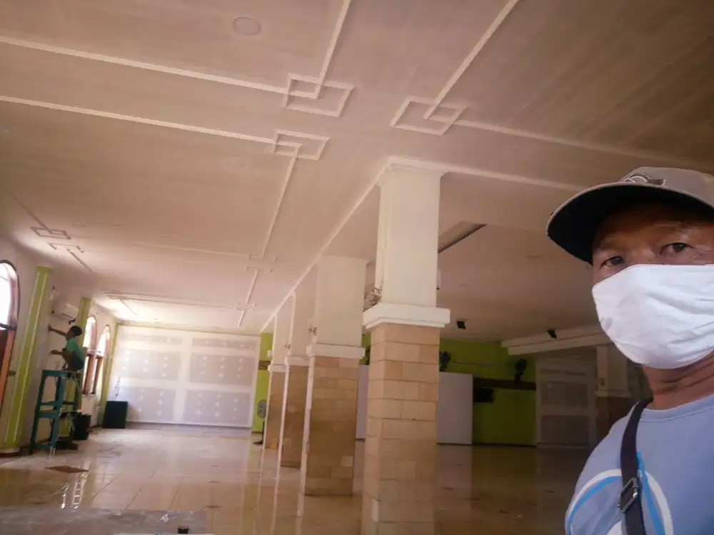 HARGA PEMASANGAN PLAFON / PARTISI GYPSUM & GRC TERBARU