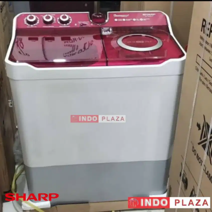 MESIN CUCI SHARP 12KG / 12KG 2 TABUNG ES-T1290