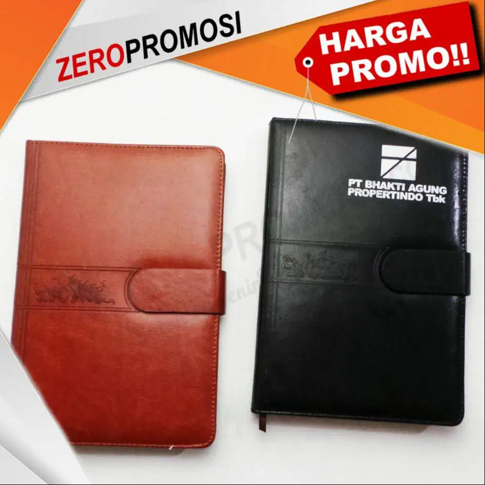 Buku Agenda Kulit A5 Memo Custom Souvenir AGK 02