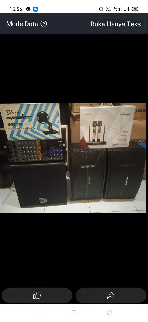 Set audio profesional
