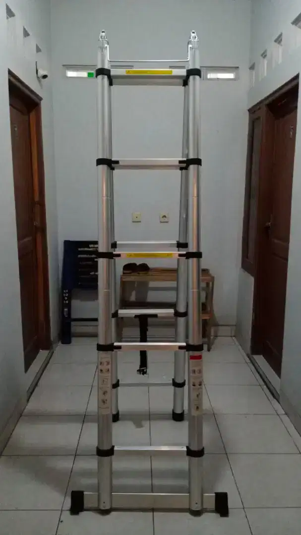 Tangga Teleskopik Model A ukuran 2,5mtr x 2,5mtr