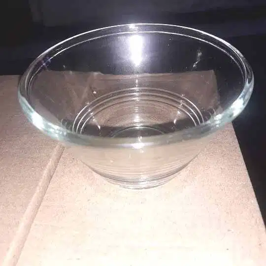 mangkuk / mangkok kaca 9 cm