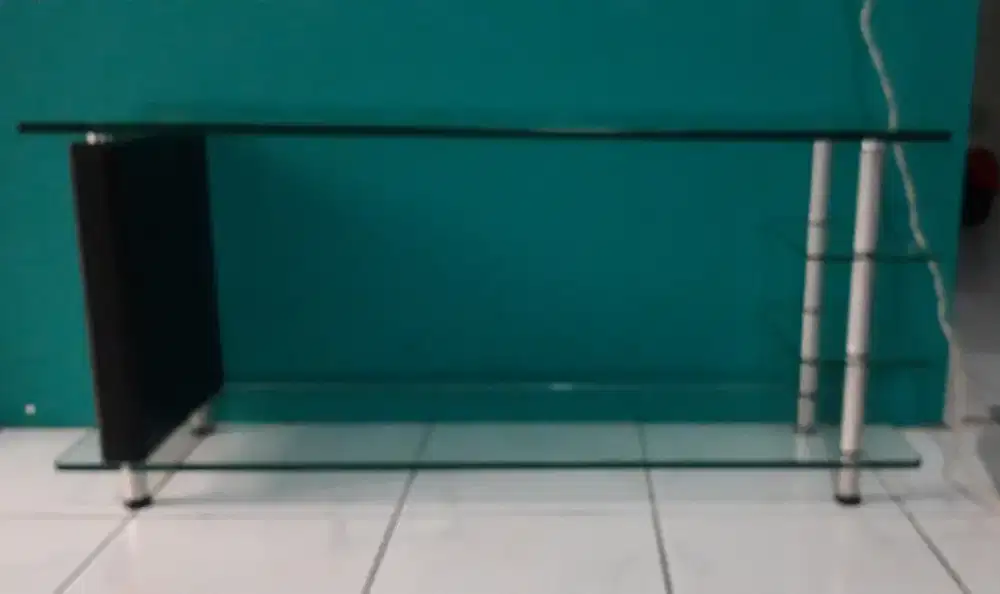 Meja Kaca Fiber Glass Crystal